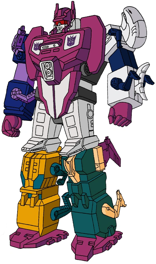 Abominus — combined Terrorcons, G1 cartoon model artwork.