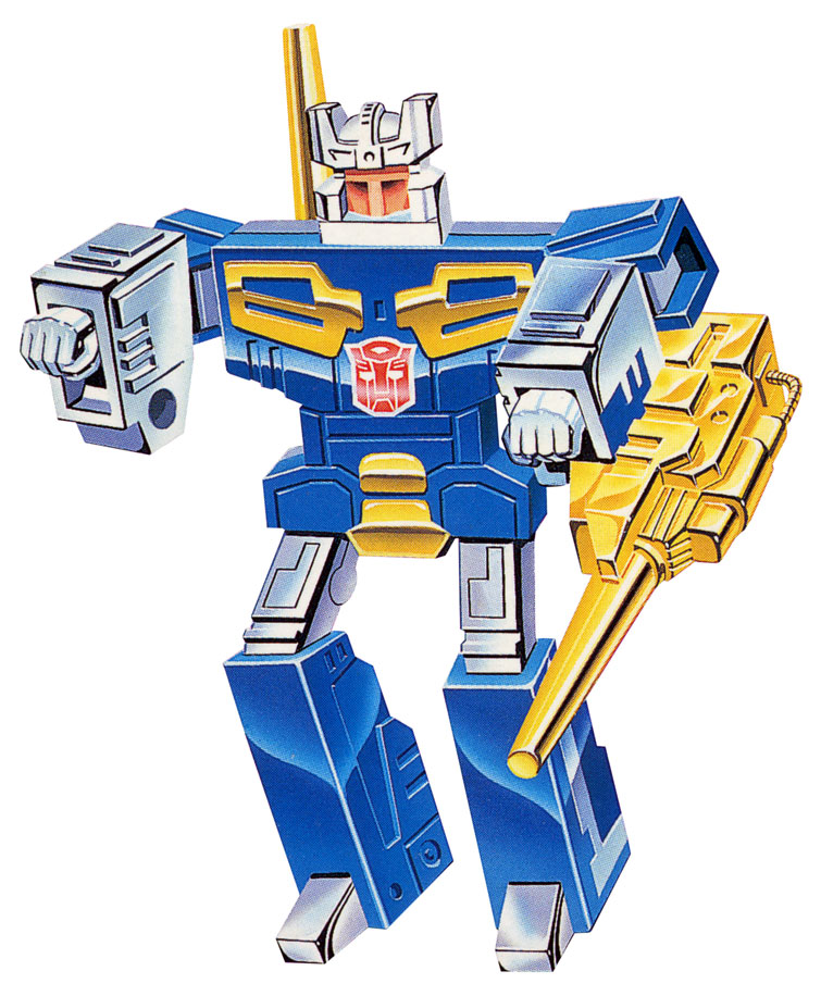 Eject — original G1 package illustration; not an animated-series still.